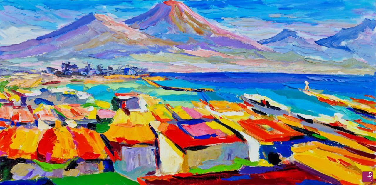 quadri in vendita online - Impressionismo contemporaneo: Napoli