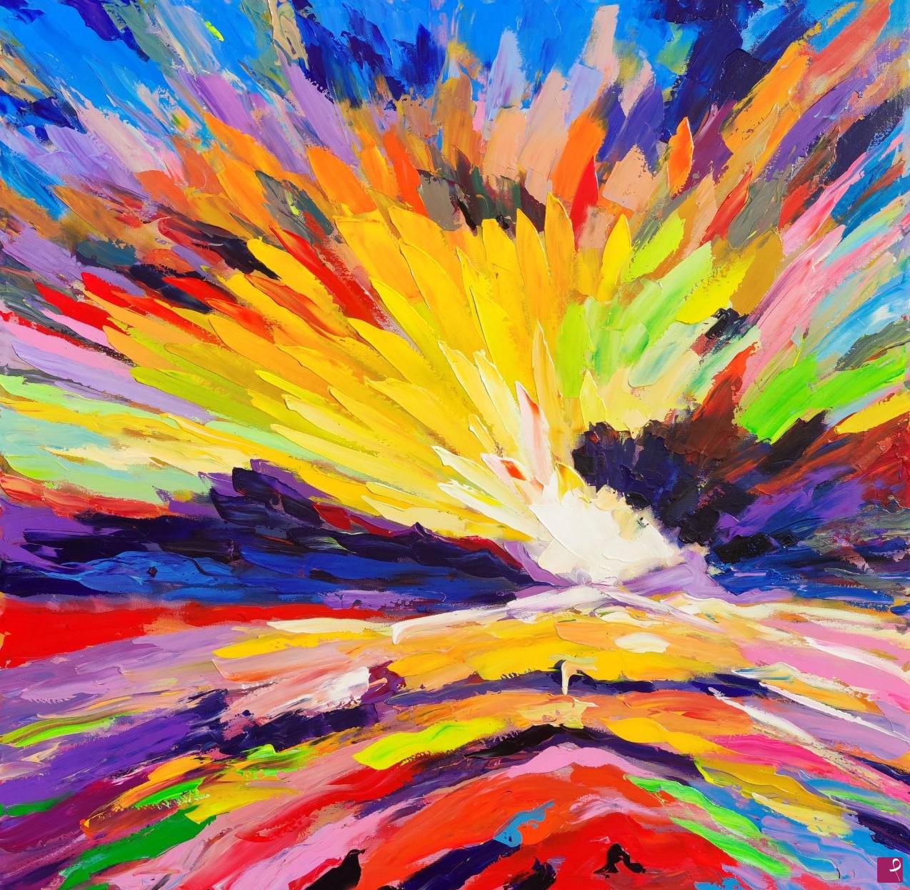 quadri in vendita online - impressionismo radicale: paesaggio primigenio