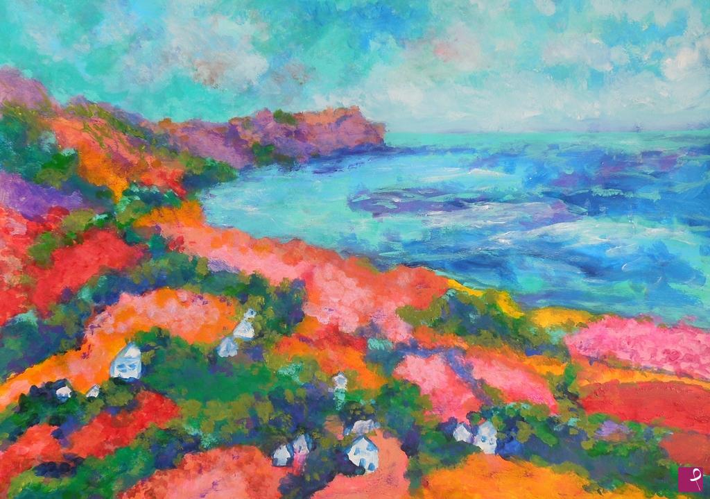 quadri in vendita online - Impressionist Irish seascape - 548