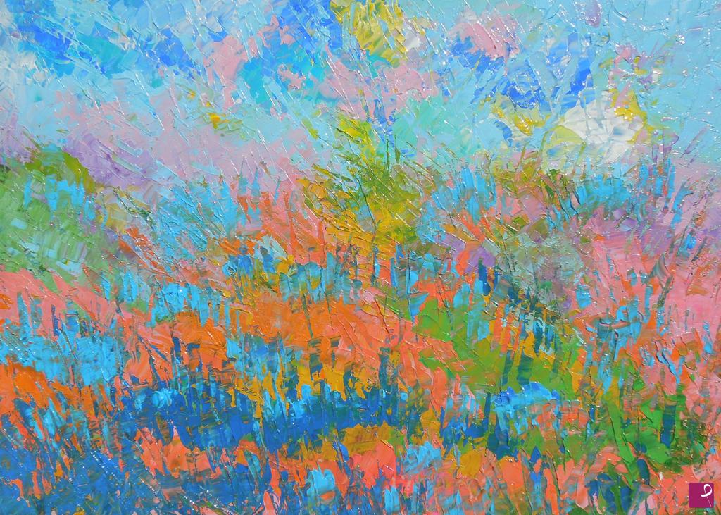 quadri in vendita online - Impressionist Tuscan landscape - 392