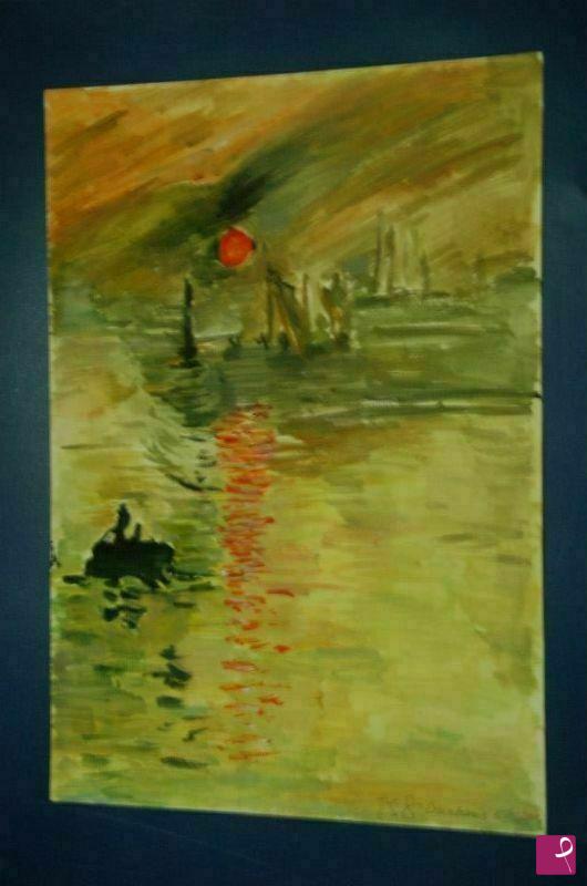 quadri in vendita online - Impressions: Sunrise (2004) REINTERPRETAZIONE