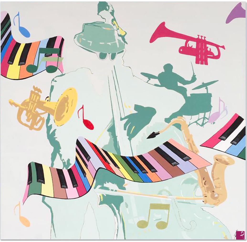 quadri in vendita online - Improvvisamente Jazz