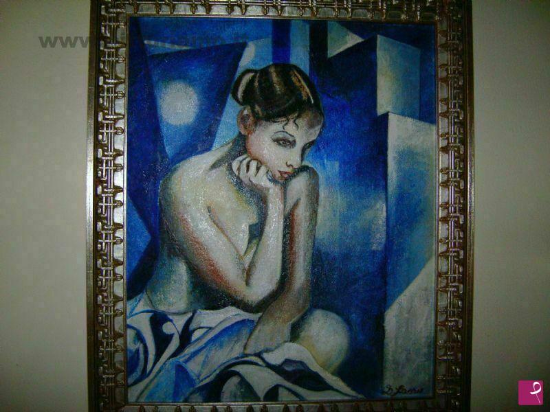 quadri in vendita online - in blu