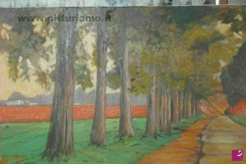 quadri in vendita online - In campagna (estate)