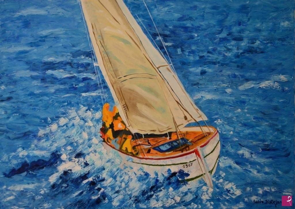 quadri in vendita online - In Mare aperto