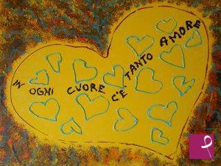 quadri in vendita online - In ogni cuore c'è tanto amore