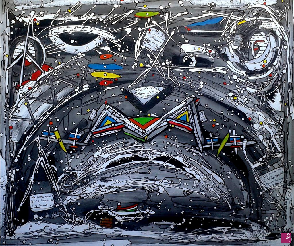 quadri in vendita online - IN THE MOUTH OF THE MONSTER