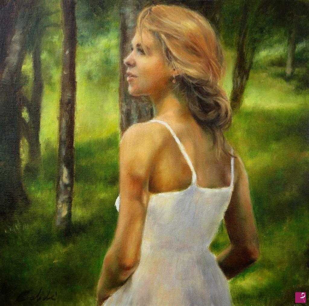 quadri in vendita online - In the woods