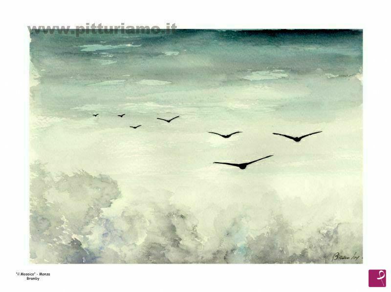 quadri in vendita online - in volo