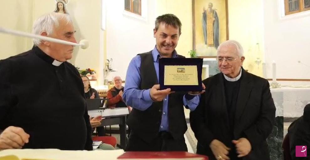 quadri in vendita online - Inaugurazione icona di San Bartolomeo 