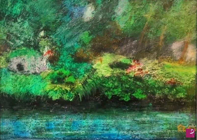 quadri in vendita online - INCANTESIMO NEL BOSCO