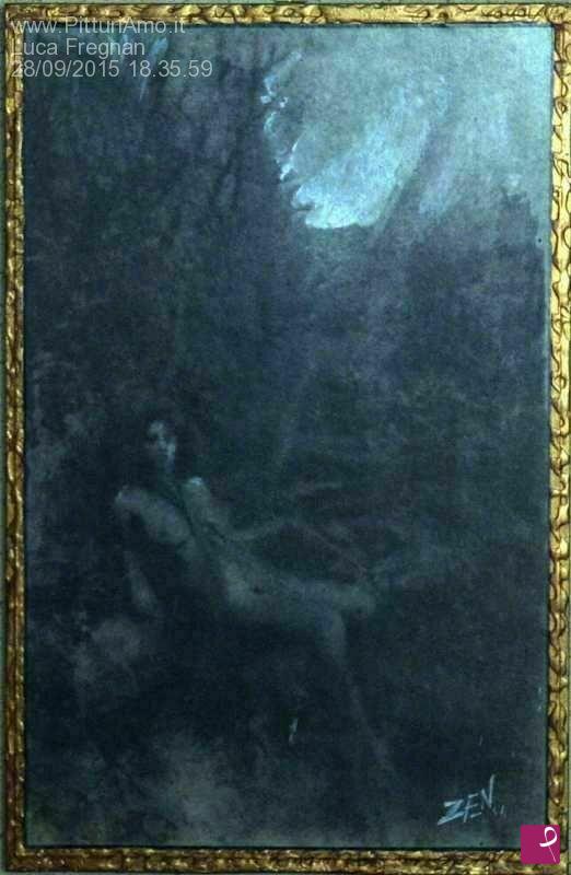 quadri in vendita online - Incontri nel bosco
