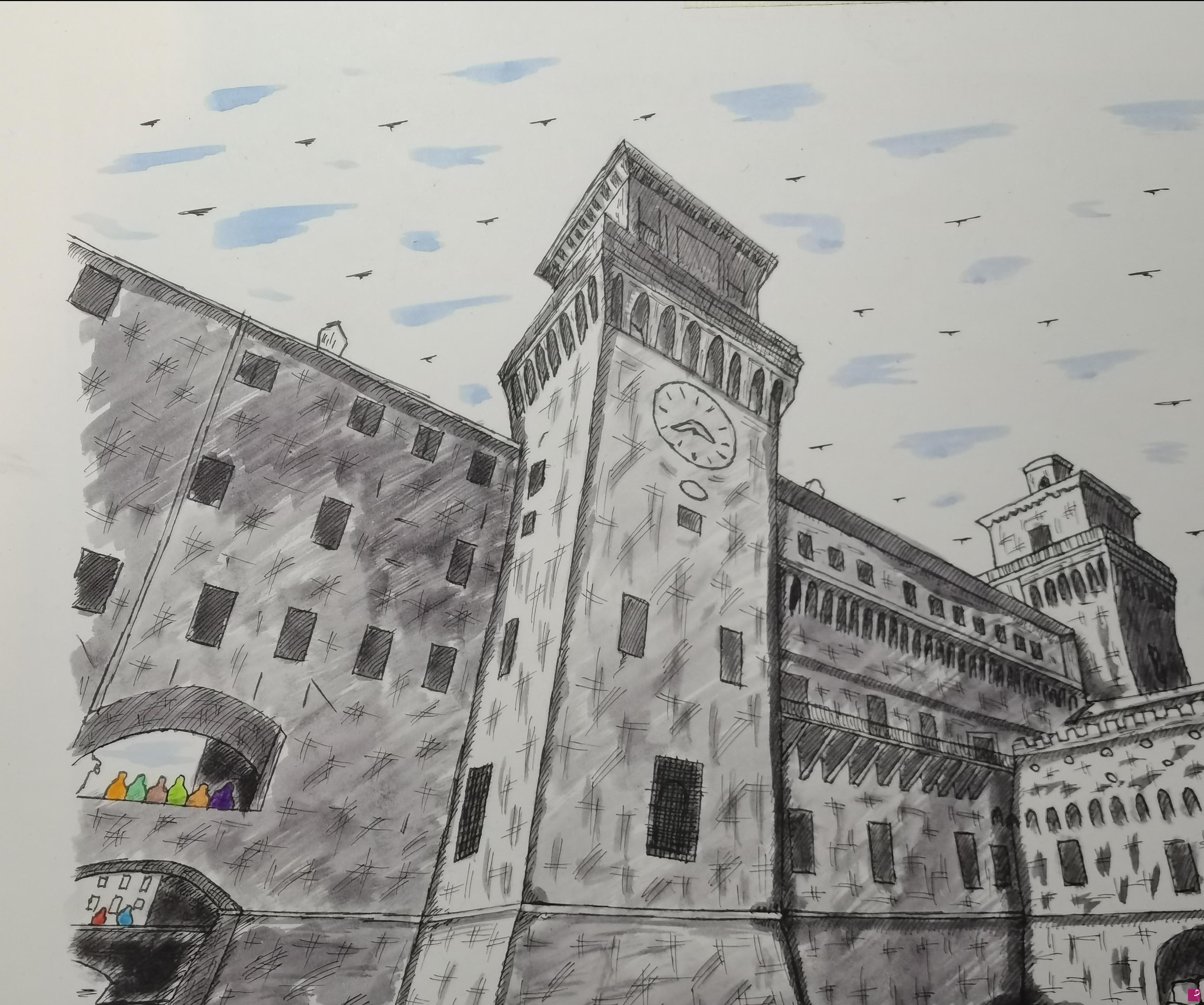quadri in vendita online - Incontro con la storia