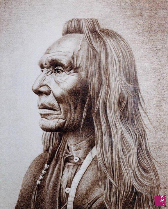 quadri in vendita online - Indiano Apache