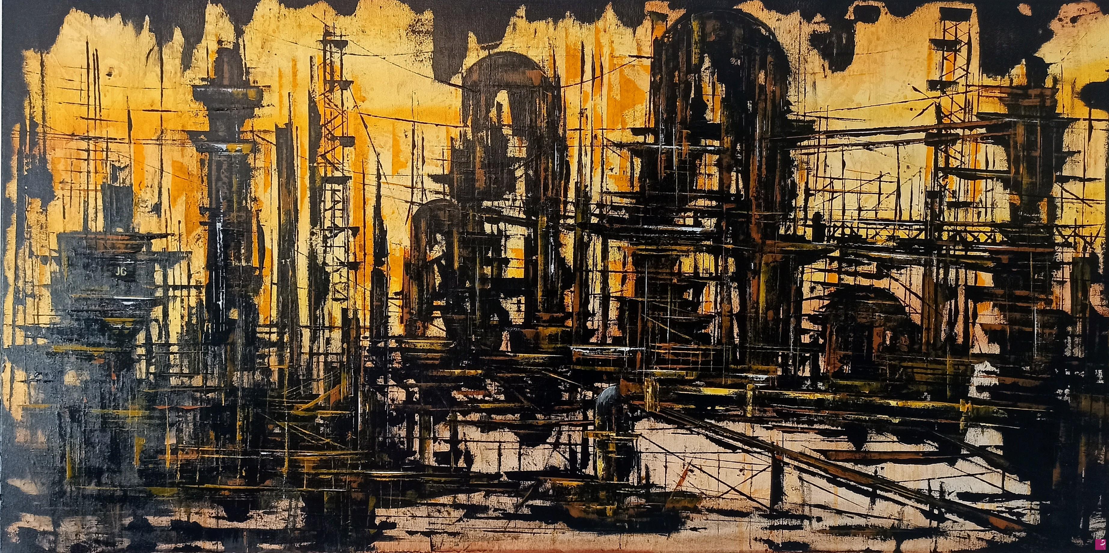 quadri in vendita online - Industrial zone crust