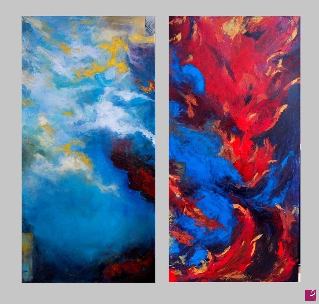 quadri in vendita online - "Inferno & Paradiso"
