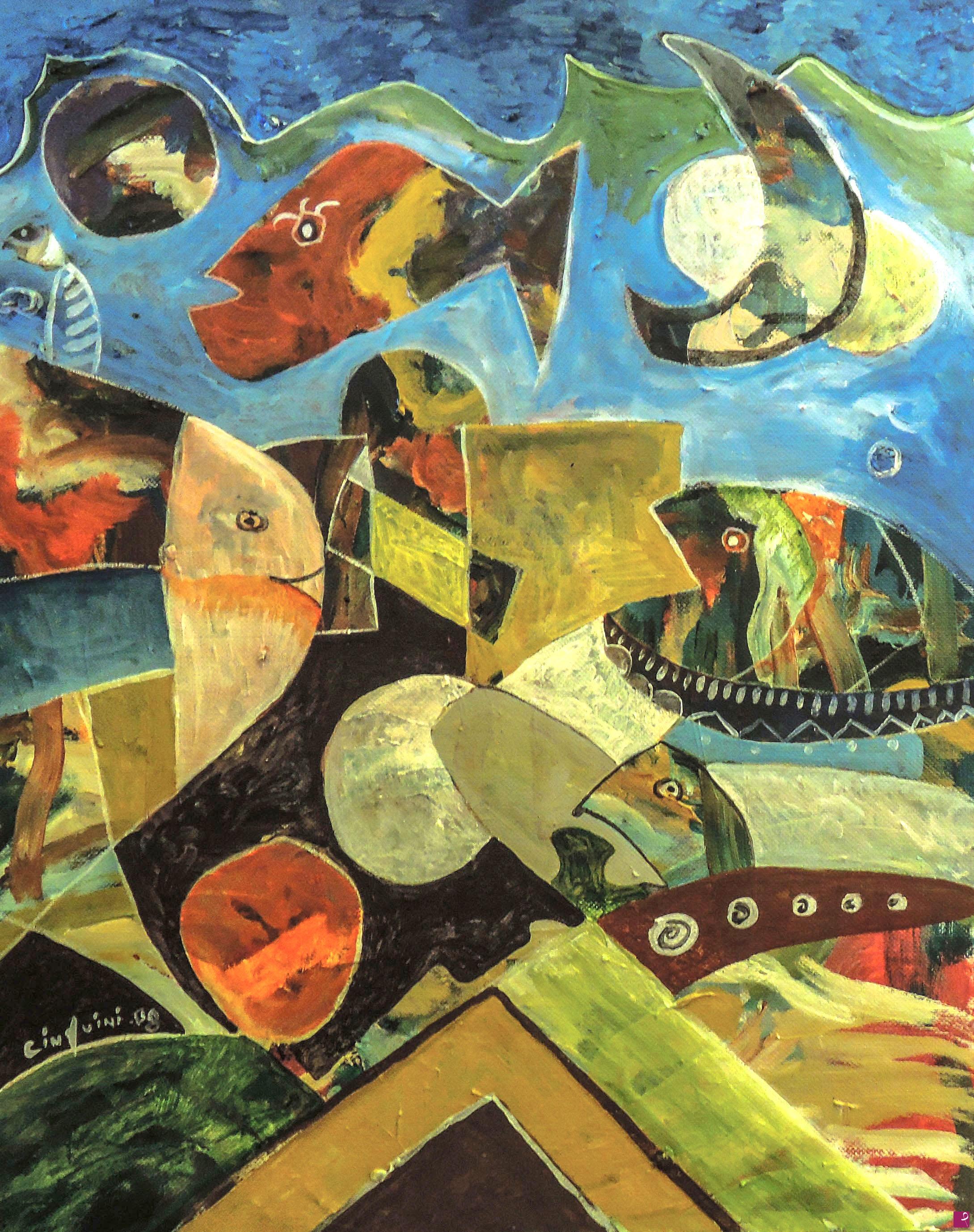 quadri in vendita online - Infondo al Mare 25x30