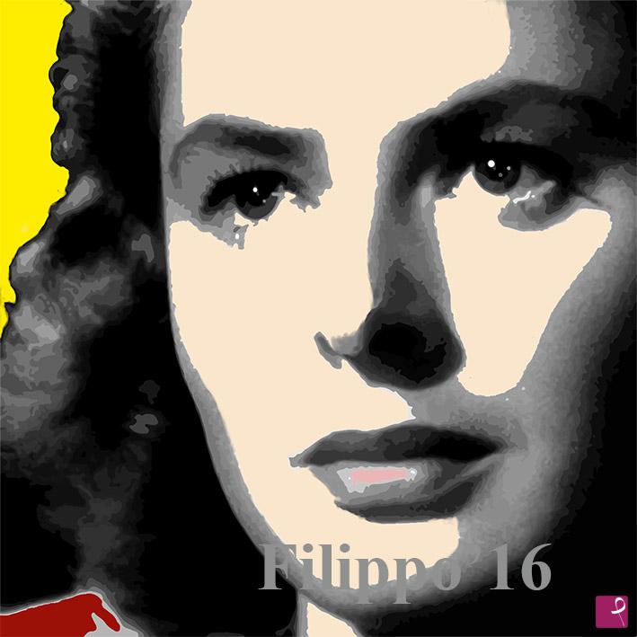 quadri in vendita online - Ingrid Bergman