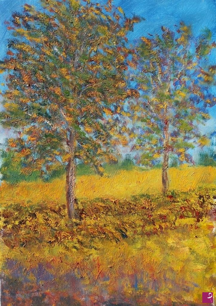 quadri in vendita online - Inizio d' autunno