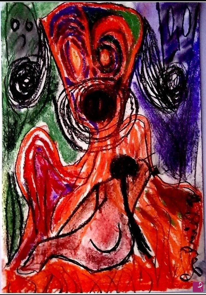 quadri in vendita online - "Inner screams\ Urla interiori"