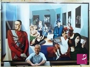 quadri in vendita online - Insieme di Tamara de Lempicka
