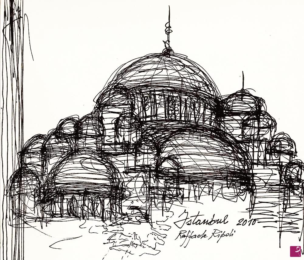 quadri in vendita online - INSTANBUL moschea 2
