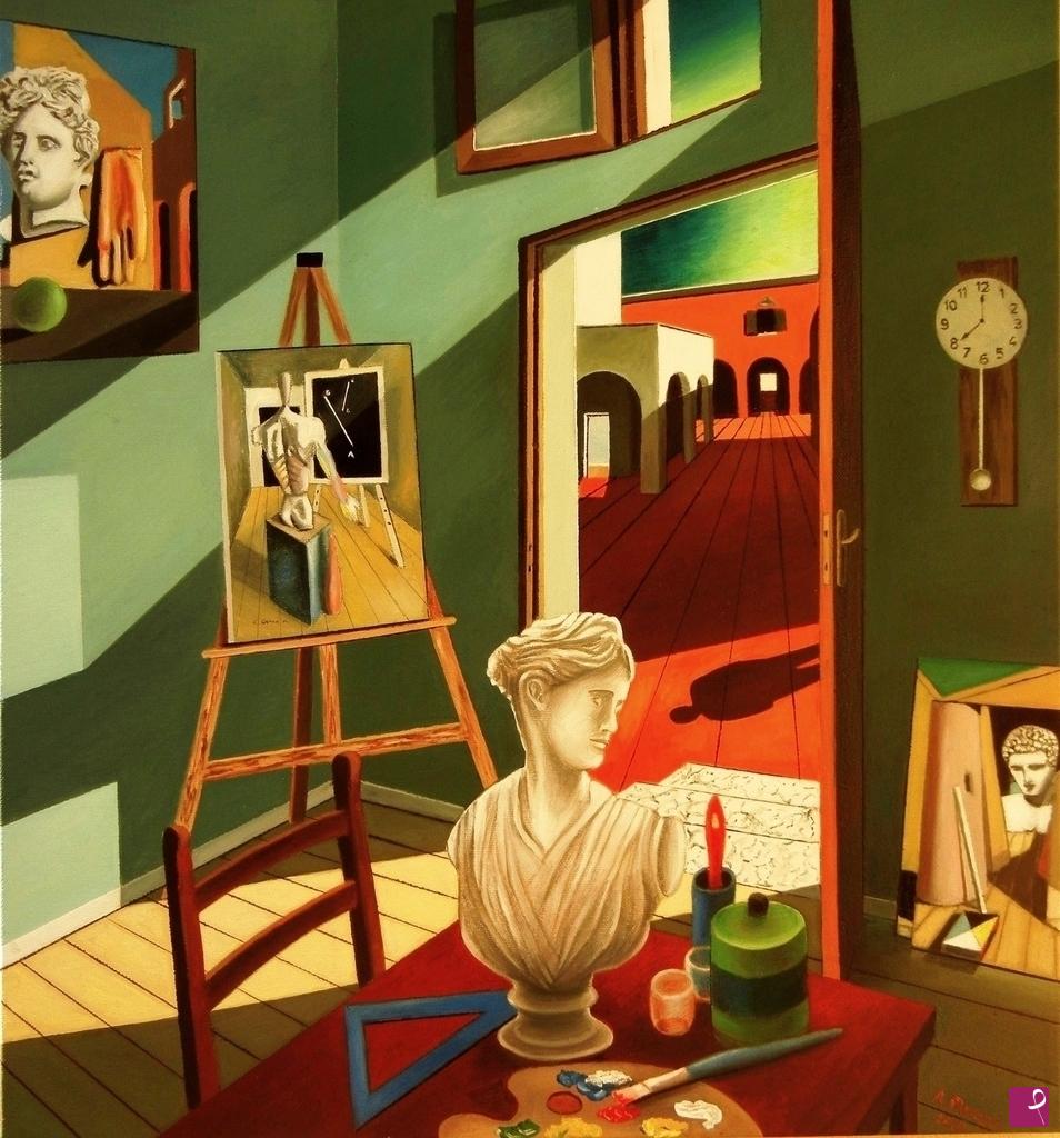 quadri in vendita online - Interno metafisico