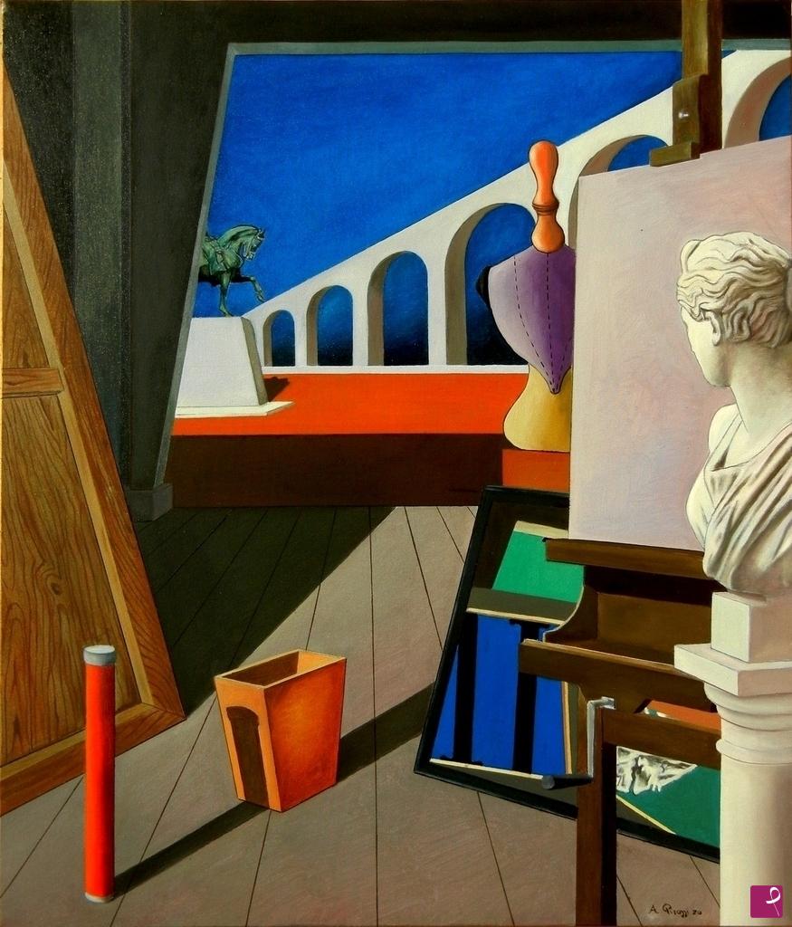 quadri in vendita online - Interno metafisico