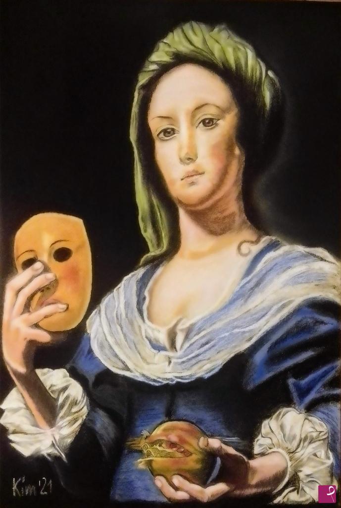 quadri in vendita online - Interpretazione de Allegoria alla simulazione di Lorenzo Lippi 