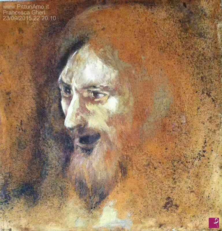 quadri in vendita online - interpretazione del ritratto di Giuda, cenacolo di Leonardo da Vinci. 