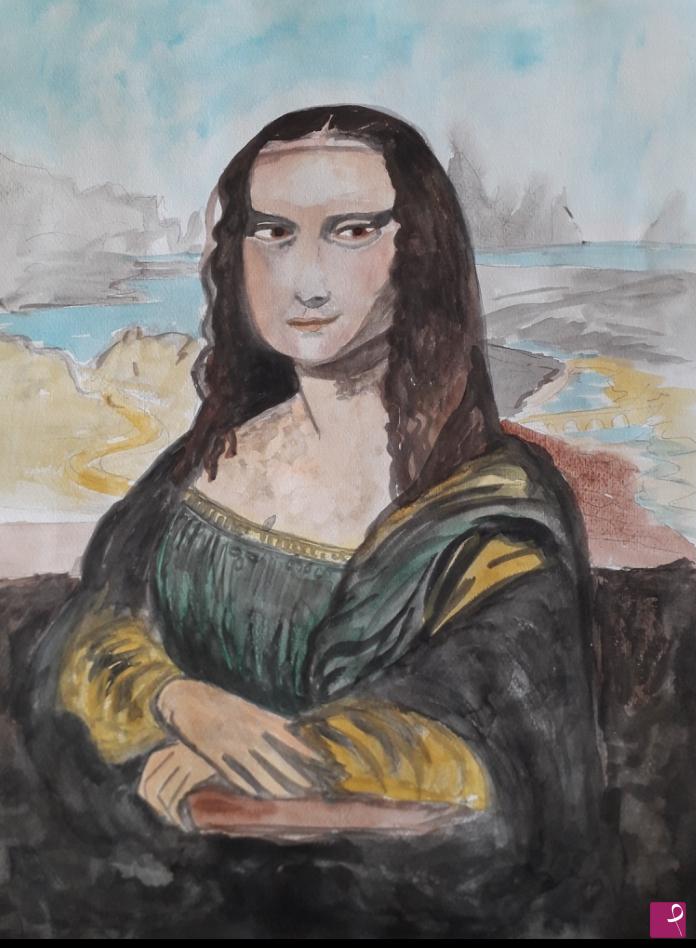 quadri in vendita online - Interpretazione della gioconda 