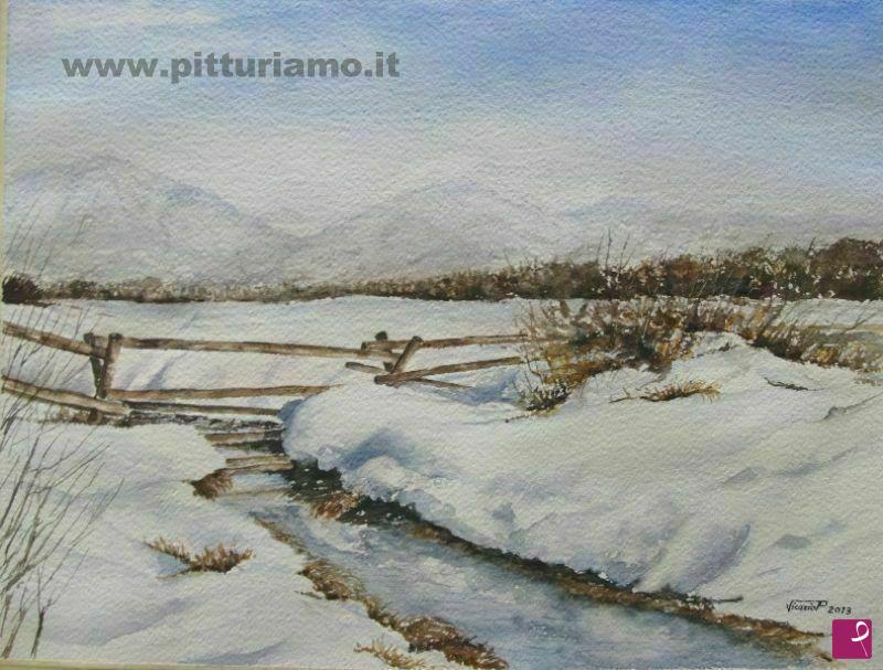quadri in vendita online - Inverno