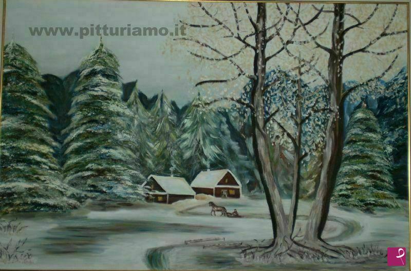 quadri in vendita online - INVERNO
