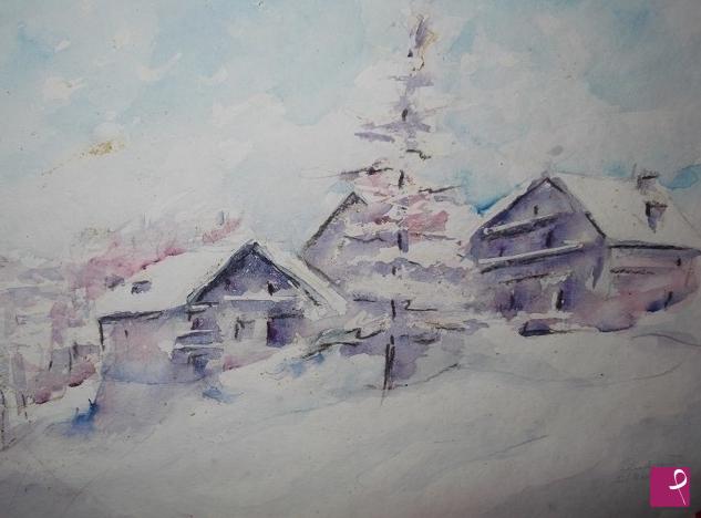 quadri in vendita online - Inverno
