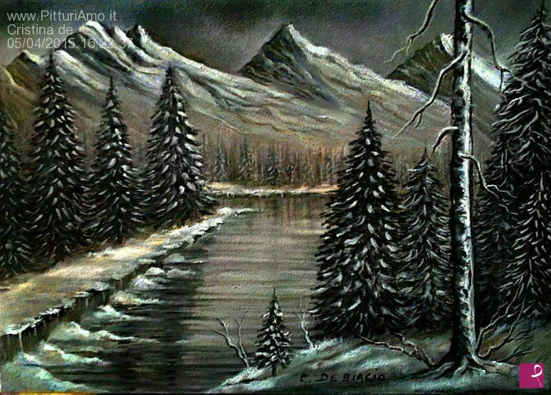 quadri in vendita online - inverno  dolcissimo