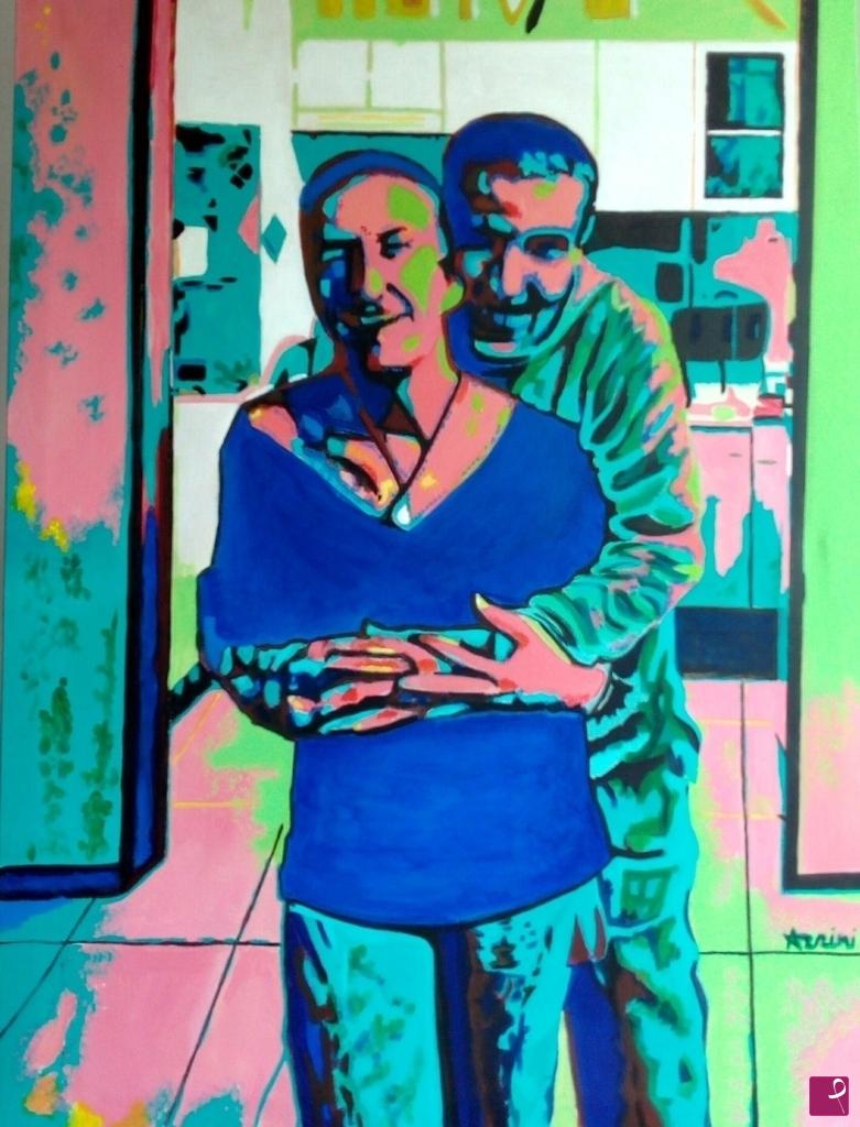 quadri in vendita online - Io,lui e la PopArt
