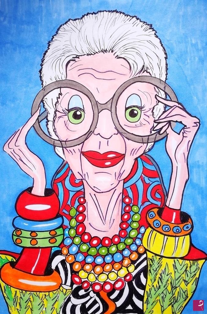 quadri in vendita online - Iris Apfel