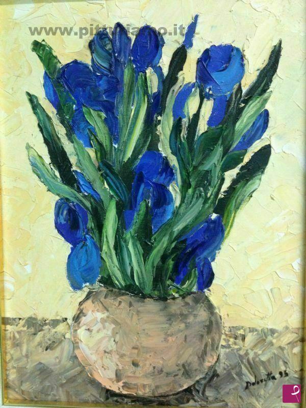 quadri in vendita online - IRIS BLU
