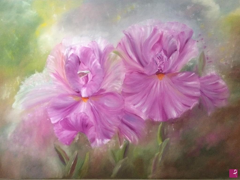 quadri in vendita online - Irises 