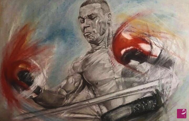 quadri in vendita online - Iron mike