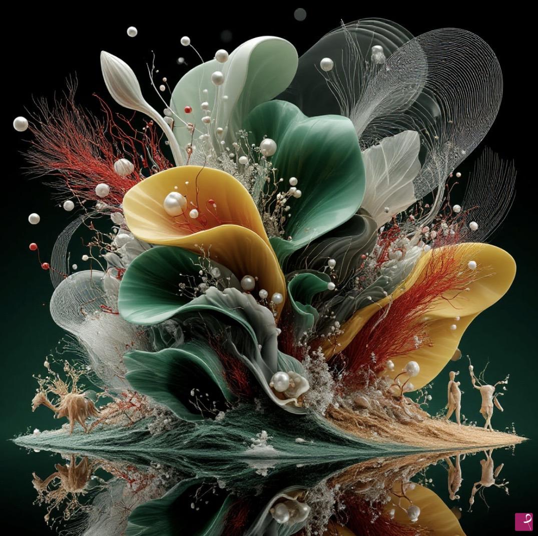 quadri in vendita online - Island flowers