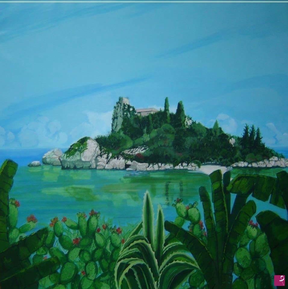 quadri in vendita online - Isola bella