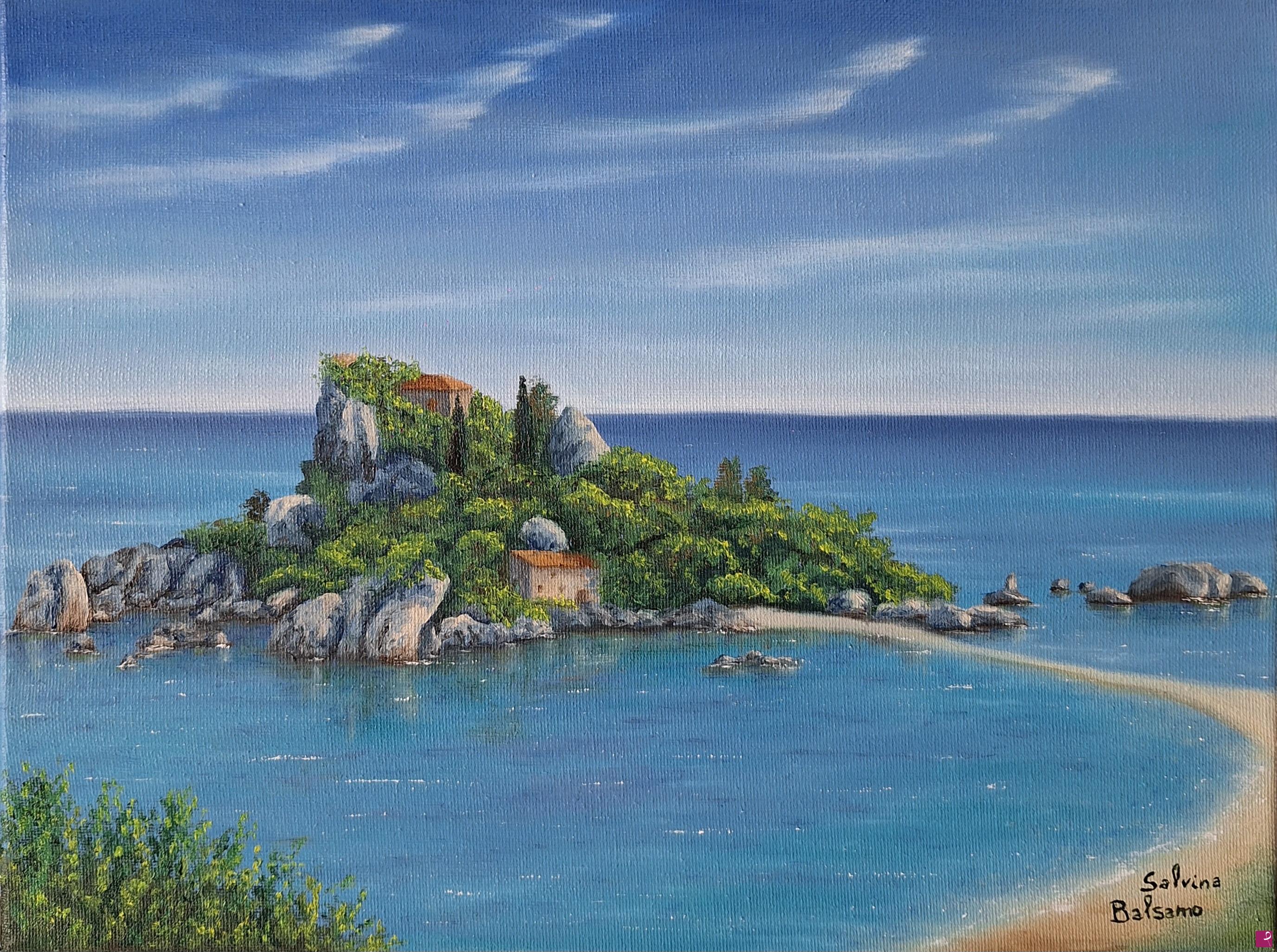 quadri in vendita online - Isola bella 
