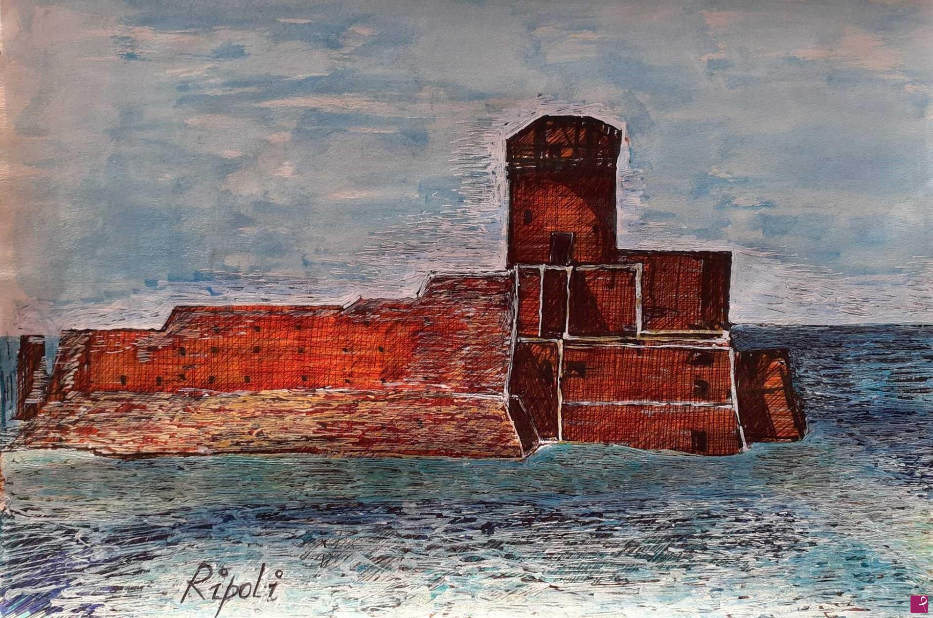 quadri in vendita online - ISOLA CAPO RIZZUTO le castella