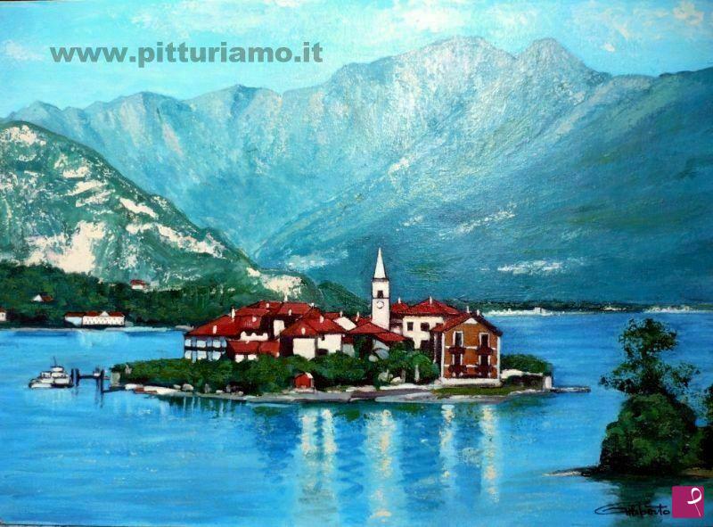 quadri in vendita online - Isola dei pescatori