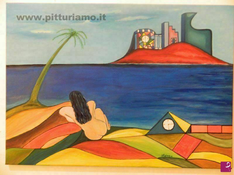 quadri in vendita online - ISOLA DEL TEMPO