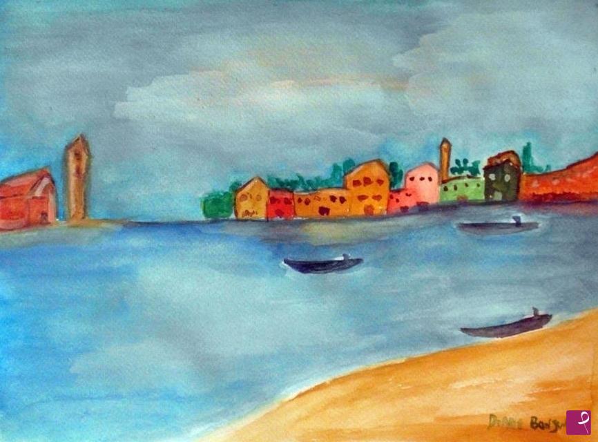 quadri in vendita online - Isola di Burano