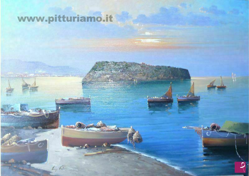 quadri in vendita online - Isola di Cirella