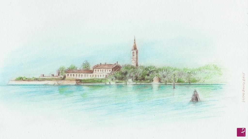 quadri in vendita online - Isola di Lazzaretto 
