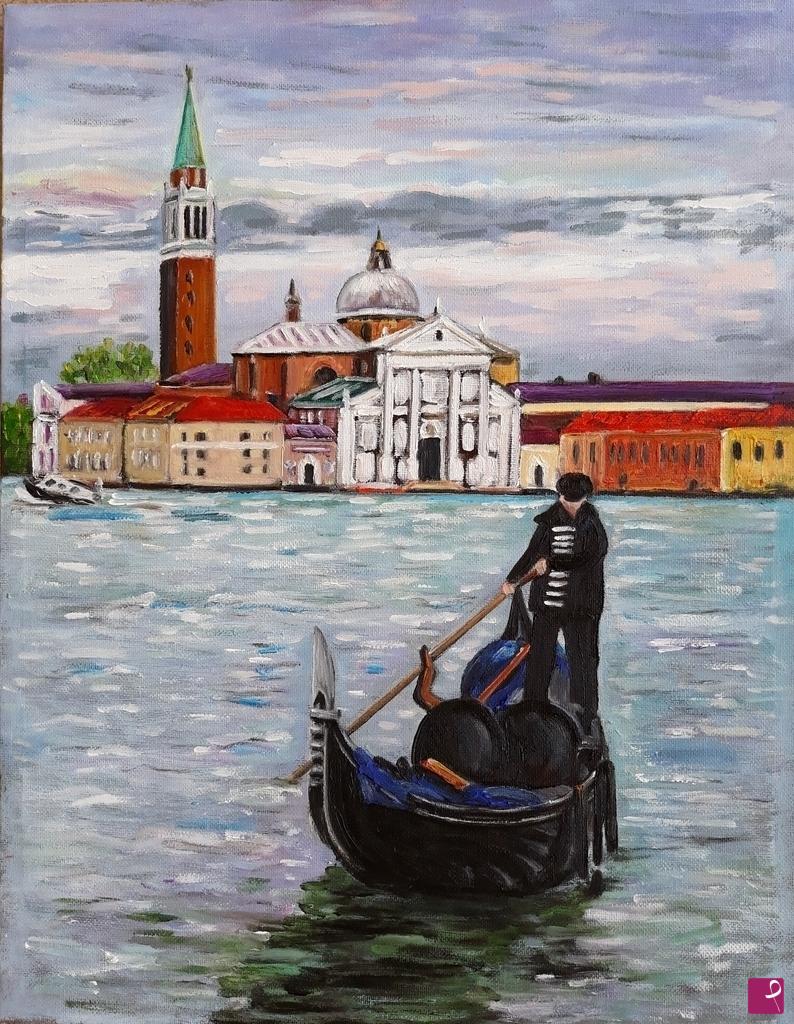 quadri in vendita online - ISOLA DI SAN GIORGIO - VENEZIA (2018)